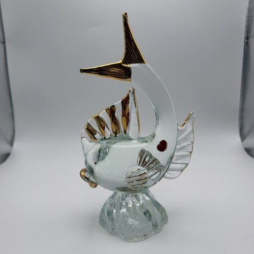 Vintage murano clear art - vintage,