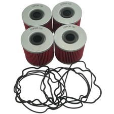 4pcs Oil Filter For Suzuki GS500 E/F/H GS450 GS550 GSX550 GS650 GS750 GSX750