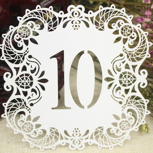10pcs wedding table number - table,