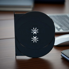 Amaray Double Black DVD Trays