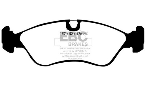 Ebc greenstuff front brake - greenstuff,