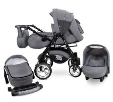 Urbano Baby Pram Pushchair Stroller 3in1 Travel system CAR SEAT included 20%OFF 