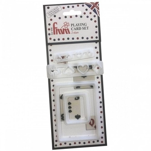 Playing card cutter - set, casino