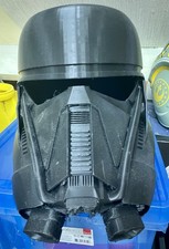 Star Wars Rouge One Death Trooper Helmet cosplay 1/1 large head fit  