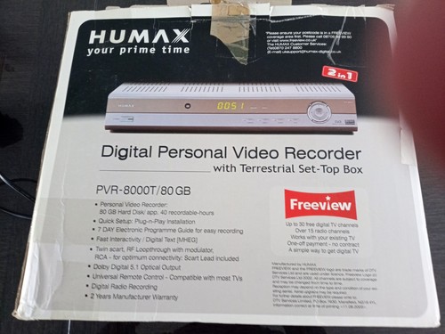 Humax digital video recorder - humax,