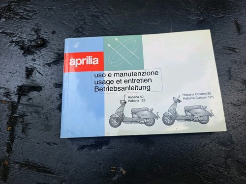 Aprilia habana custom 125 - aprilia, 50/125