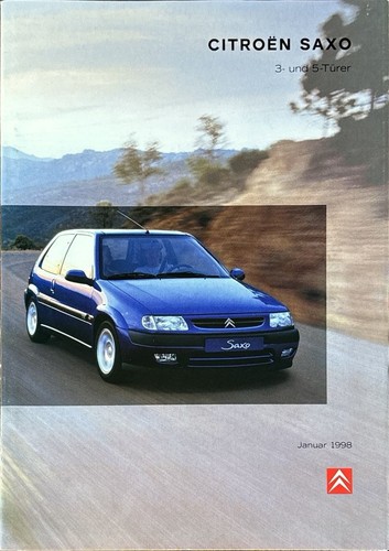 Citroen saxo brochure - saxo,