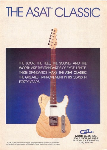 The asat classic - the, guitar