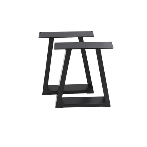 Pair industrial metal table - pair,