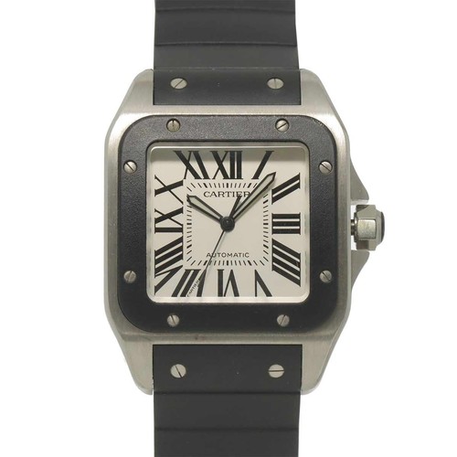 Cartier santos 100 w20121u2 - santos,