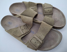 Birkenstock Khaki suede, soft