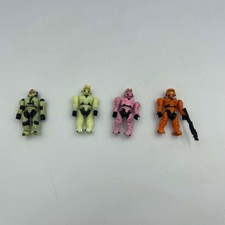 4x Halo Mega Bloks Figures Collectable