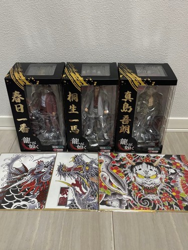 Yakuza digsta figures set - yakuza,
