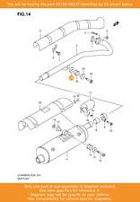 SUZUKI Washer, Exhaust