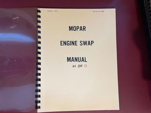 1964 1973 mopar - -, swap