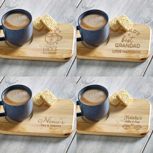 Personalised tea and - and, biscuit