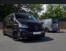 VW Transporter T6 / T6.1 Grille Badge Gloss Black front and rear