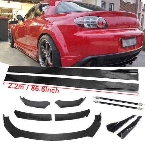Carbon fiber front bumper lip - bumper,