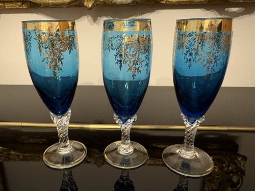 Vintage italian glass - 3, goblet