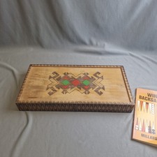 Vintage Handmade Backgammon