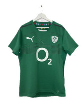 IRELAND National Team 2013/2014 PUMA Player Rugby Jersey O’Driscoll #13 Large