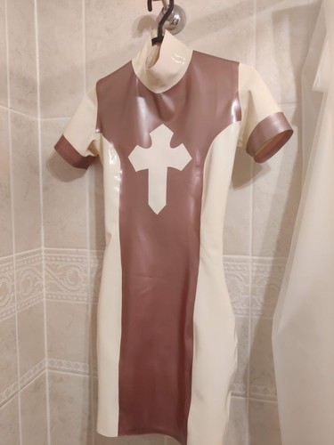 Westward bound latex nun dress - nun,