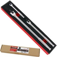 3pc Flexi Head Knuckle Power Breaker Bar Wrench 1/4" 3/8" 1/2" Drive CT5556