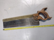 S Tyzack & Son 14" Brass Back Tennon Saw