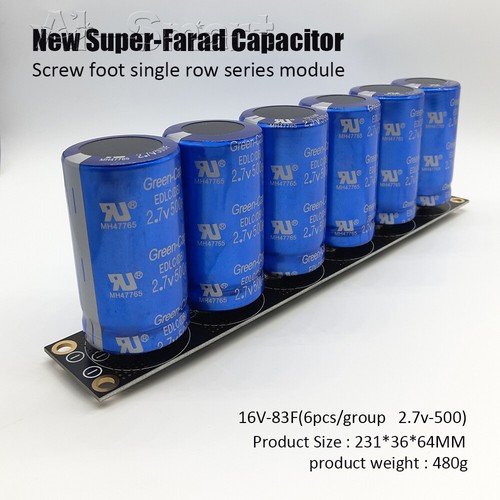 6pcs set 500f farad - 6pcs/set,