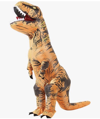 Inflatable dinosaur costume - dinosaur,