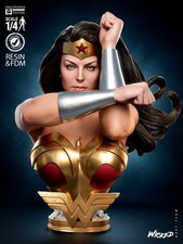 Wonder Woman Bust 3D Printed