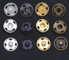 8mm-30mm Large Press Studs Snap Fasteners Poppers Buttons Sewing Fastener K130b