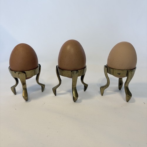 Brass egg crystal ball - brass, or