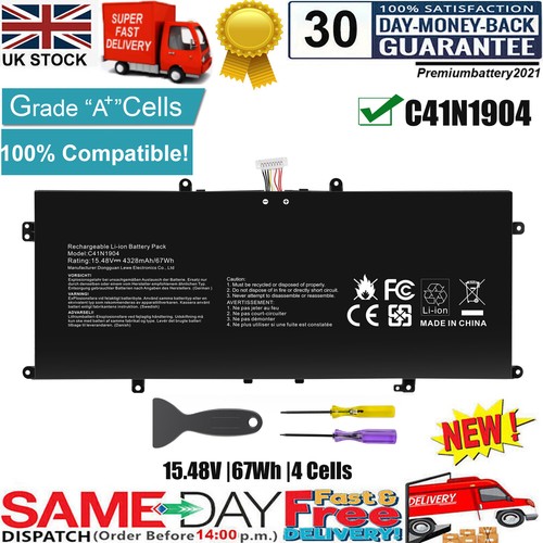C41n1904 battery for asus - for,