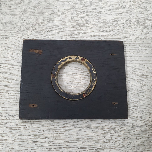 Antique camera lens board - antique,