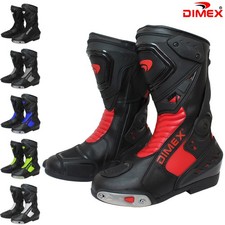 Mens Motorcycle Long Boots