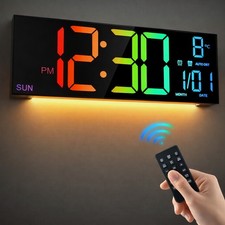 16" Large Digital Wall Clock
