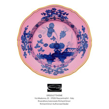 Richard Ginori Oriente Italiano Azalea - Flat Plate ø cm 26.5 - inch 10.43