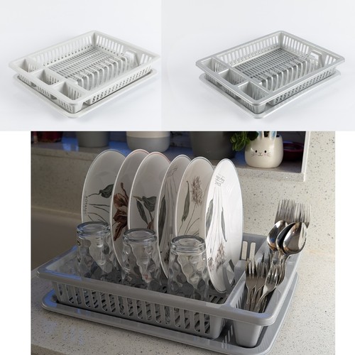 Large plastic dish drainer - plastic,