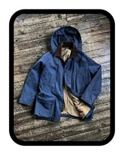 Brilliant Polo Ralph Lauren Waxed Jacket With Moleskin Lining & Detachable Hood