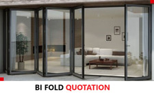 Quotation Bi Fold Aluminium Black, Anthracite Grey RAL Colour Bi-Folding Doors