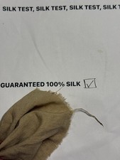 8m Silk Cotton Blend Noil Silk Fabric 36” Wide Slight Stretch|Craft,Sewing-46