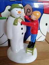 Coalport The Snowman Adding A