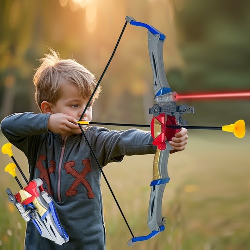 Kids bow arrow - bow, foldable