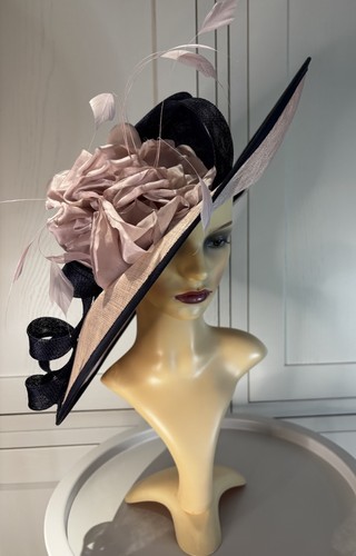 Snoxell gwyther pink navy hat - pink,