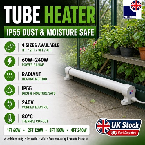 Tubular heater 1ft 2ft - 2ft,, 3ft