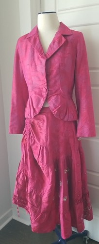 Oilily silk skirt suit - oilily,