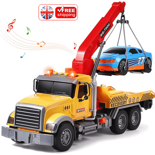 Kids rescue wrecker tow truck - rescue,
