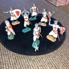 Vintage Timpo English Crusaders  🏴󠁧󠁢󠁥󠁮󠁧󠁿 Knights 2nd Series Look 👀