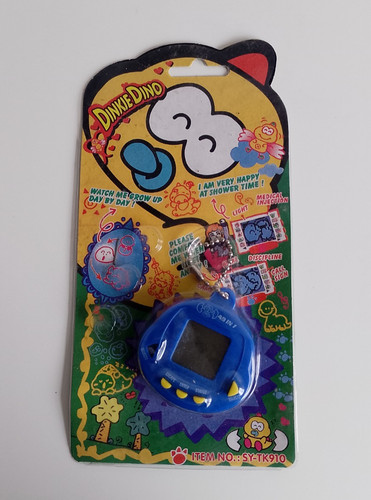 Dinkie dino tamagotchi style - tamagotchi,